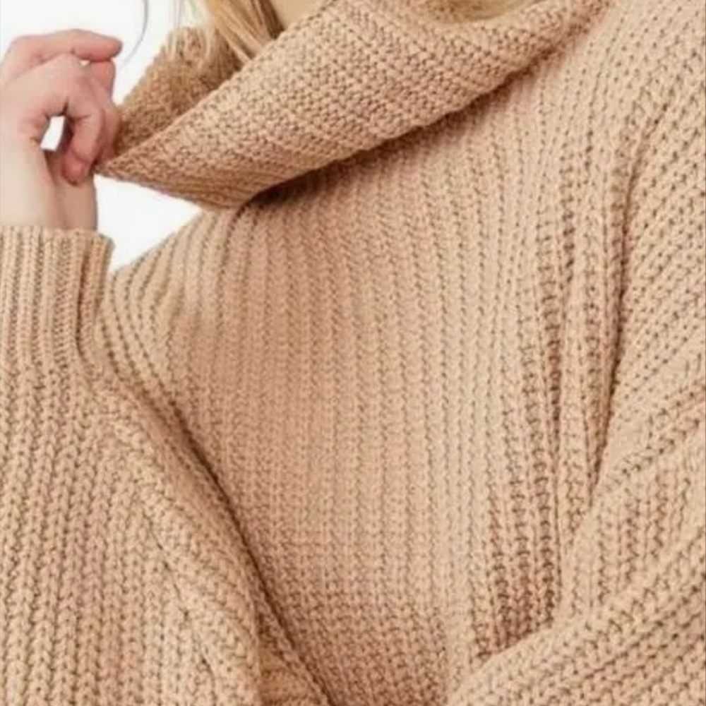 Free People Swim Too Deep Turtleneck Sweater